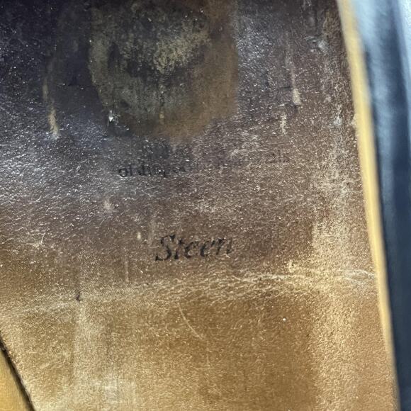 Allen Edmonds Steen Casual Loafers Men Size 10.5‎ D Black Leather Slip On Shoes main image 10